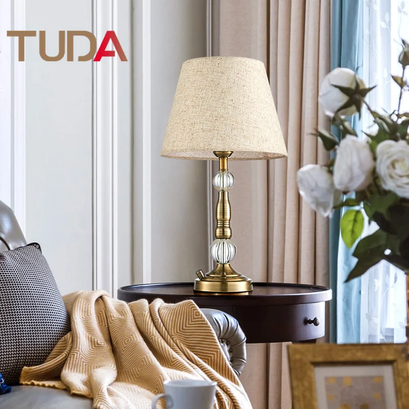 TUDA Creative Crystal Bedside Table Lamp LED Intelligent Dimming Bedroom Table Lamp Nordic Living Room Decoration Table Lamp
TUDA Creative Crystal Bedside Table Lamp LED Intelligent Dimming Bedroom Table Lamp Nordic Living Room Decoration Table Lamp