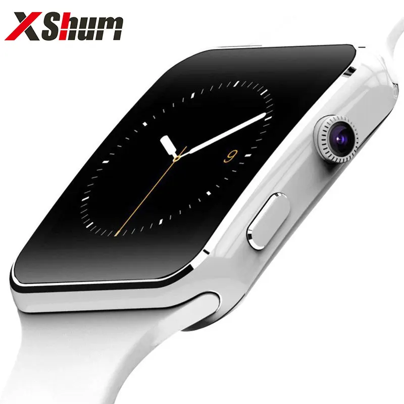 XShum Bluetooth X6 Smart Watch Men Passometer Support SIM TF Card Fashion Wearable Device Smartwatch For Android Phone
XShum Bluetooth X6 Smart Watch Men Passometer Support SIM TF Card Fashion Wearable Device Smartwatch For Android Phone