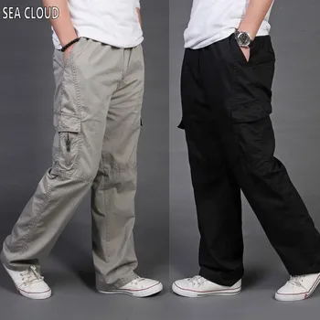 82 Men's clothing loose casual cargo pants male plus size 100% cotton overalls male long trousers brand L-6XL
82 Men's clothing loose casual cargo pants male plus size 100% cotton overalls male long trousers brand L-6XL