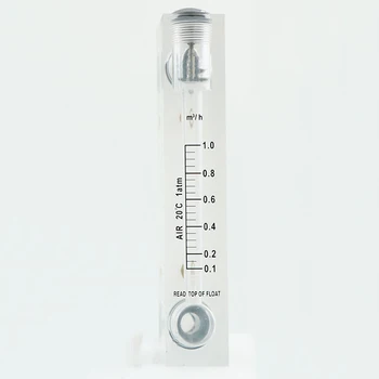 0.1-1m3/h 1/2" BSPT Male Thread PMMA Panel Type Gas Float Flowmeter Air Flow Meter Rotameter Without Control Valve
0.1-1m3/h 1/2" BSPT Male Thread PMMA Panel Type Gas Float Flowmeter Air Flow Meter Rotameter Without Control Valve