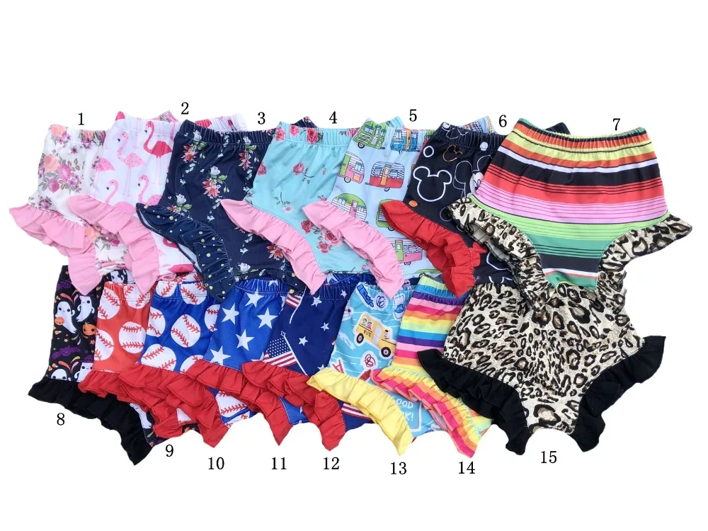 Wholesale price Bulk order summer Baby Girls Toddle Ruffle Shorts Watermelon floral Print Diaper Bloomer Panties Shorts
Wholesale price Bulk order summer Baby Girls Toddle Ruffle Shorts Watermelon floral Print Diaper Bloomer Panties Shorts