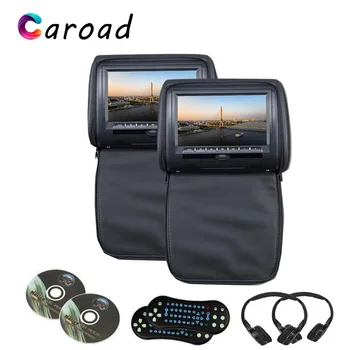 Caroad 2PCS 7 Inch Car Headrest Monitor DVD Player Digital Screen with USB/SD/IR/FM Transmitter/Speaker/Game Remote Control
Caroad 2PCS 7 Inch Car Headrest Monitor DVD Player Digital Screen with USB/SD/IR/FM Transmitter/Speaker/Game Remote Control