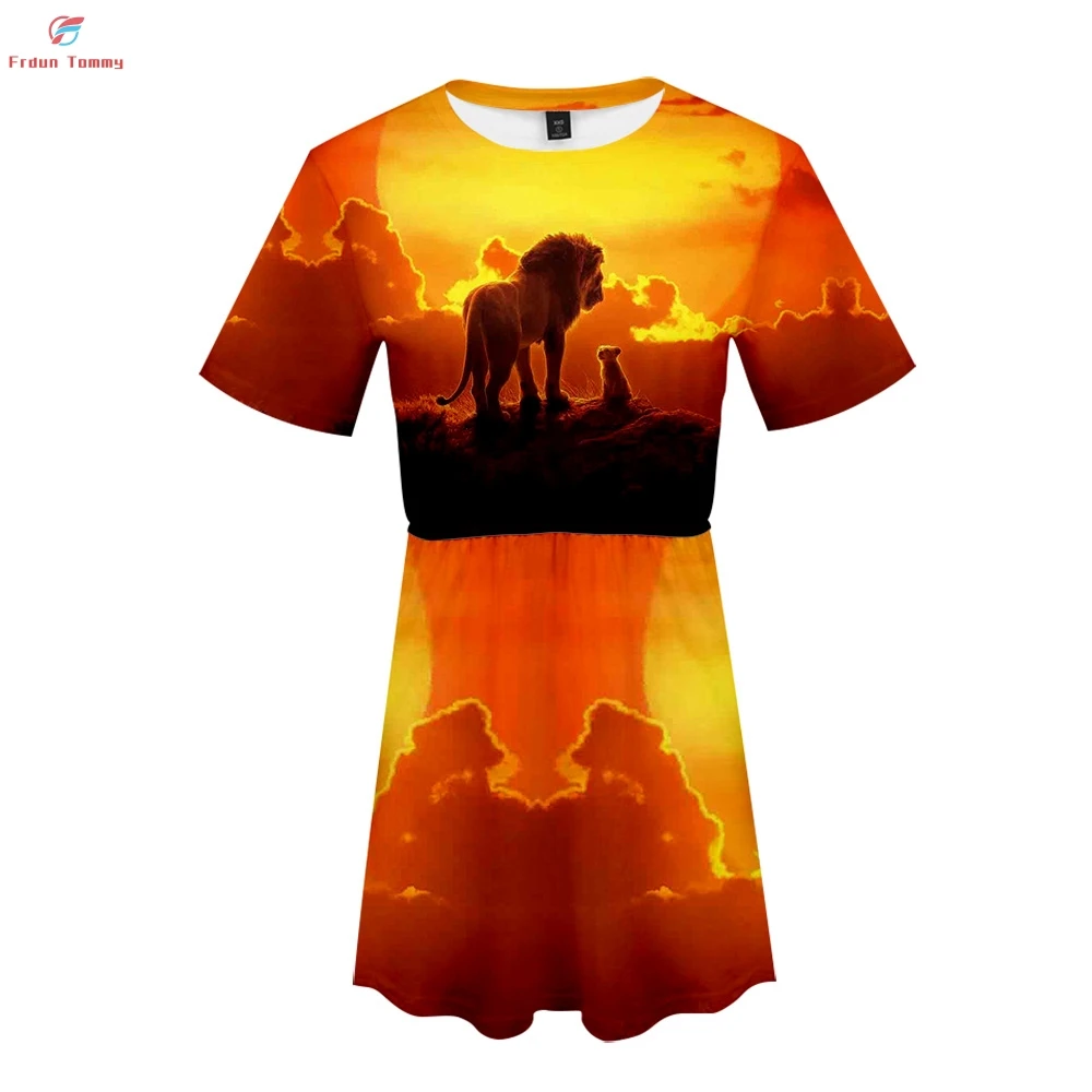 2019 New The Lion King Simba 3D Clothes Print Summer Women Cool and comfortable Casual Sexy Dress 2019 Tops Hot Sales dress Pop
2019 New The Lion King Simba 3D Clothes Print Summer Women Cool and comfortable Casual Sexy Dress 2019 Tops Hot Sales dress Pop
