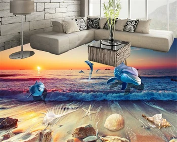 beibehang papel de parede 3d wallpaper Custom fashion interior wall paper sunset waves shells beaches water 3D flooring tapety
beibehang papel de parede 3d wallpaper Custom fashion interior wall paper sunset waves shells beaches water 3D flooring tapety