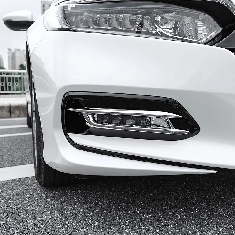ABS Chrome For Honda Accord 10th 2018 2019 Accessories Car Front fog lampshade Cover Trim Sticker car styling 2pcs
ABS Chrome For Honda Accord 10th 2018 2019 Accessories Car Front fog lampshade Cover Trim Sticker car styling 2pcs