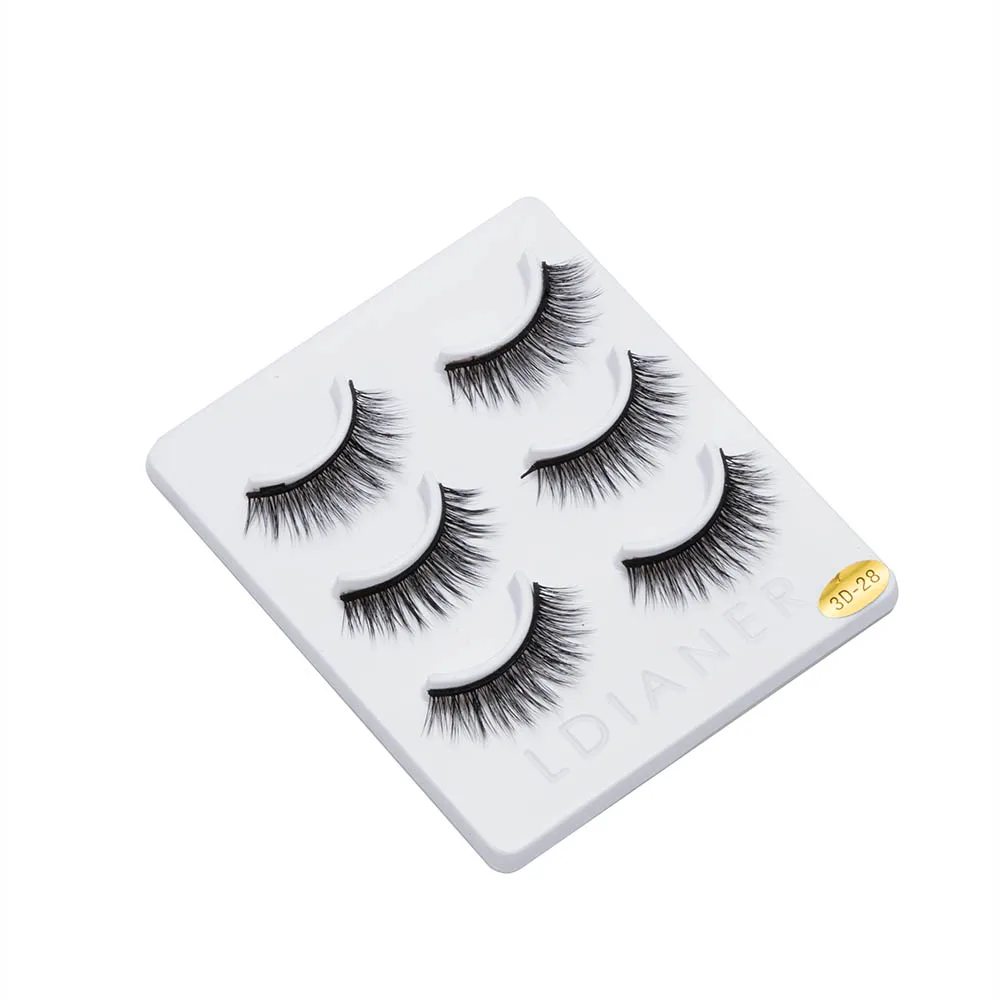 3 Pair Woman Fashion Beauty Make Up Tools False Eyelashes Cross Natural Lashes 3D Thick Soft False Eyelashes Make Big Eyes Tool
3 Pair Woman Fashion Beauty Make Up Tools False Eyelashes Cross Natural Lashes 3D Thick Soft False Eyelashes Make Big Eyes Tool