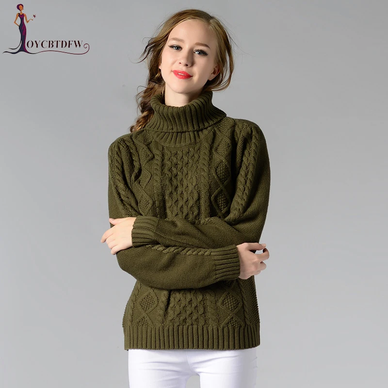 Spring Autumn Sweater 2018 Fashion Winding Turtleneck Long Sleeve Knitting Pullover Keep Warm Women Winter Knitted Camisola | Женская