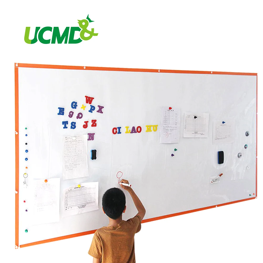 Kids Dry Eras Writing Board Magnetic Whiteboard Gloss White Dry Wipe Surface Whiteboard for Wall-4