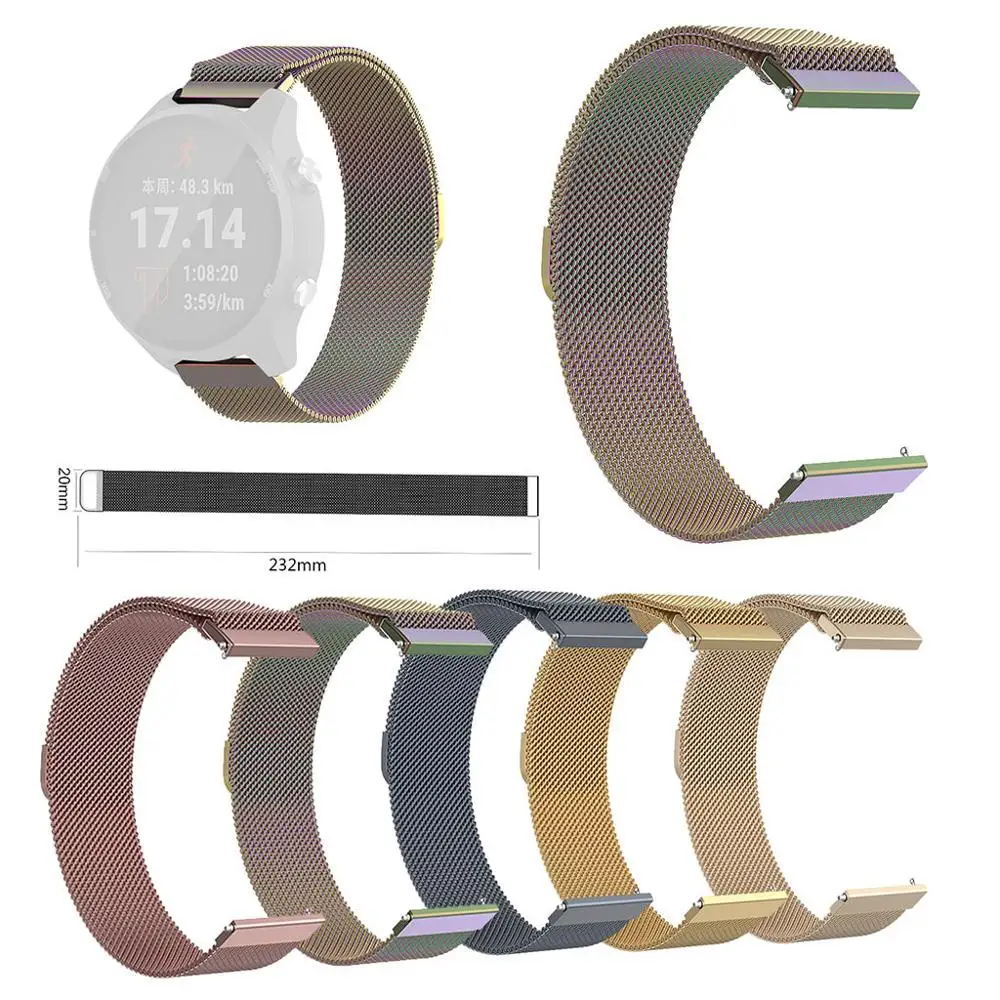 watch strap Sports Milanese Stainless Steel Watch Band Strap Bracelet For Garmin Forerunner 245 245M Wrist Band Q60
watch strap Sports Milanese Stainless Steel Watch Band Strap Bracelet For Garmin Forerunner 245 245M Wrist Band Q60