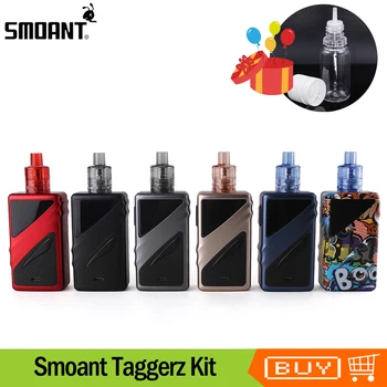 Original E Cigarette Smoant Taggerz Kit 200W Box MOD With Taggerz Disposable Tank Vape Kit Support Dual 18650 Battery For 510
Original E Cigarette Smoant Taggerz Kit 200W Box MOD With Taggerz Disposable Tank Vape Kit Support Dual 18650 Battery For 510