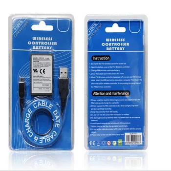 Wireless Controller Gamepad USB Charging Cable Power Charger Rechargeable Battery Pack for Sony Playstation Dualshock 4 PS4 Slim
Wireless Controller Gamepad USB Charging Cable Power Charger Rechargeable Battery Pack for Sony Playstation Dualshock 4 PS4 Slim