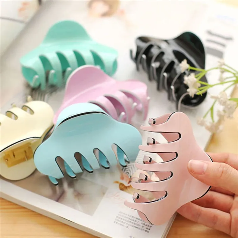 Women Hair Clip Large Size Acrylic Hairpins Solid Color Women Hair Crab Hair Claws Women Make UP Washing Tool Hair Accessories
Women Hair Clip Large Size Acrylic Hairpins Solid Color Women Hair Crab Hair Claws Women Make UP Washing Tool Hair Accessories