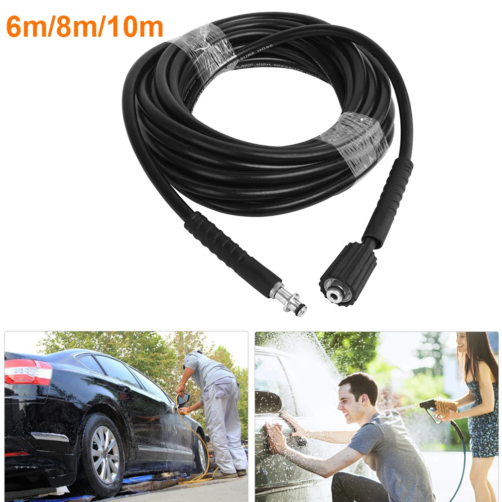 660bar/1000psi 6m 8m 10m High Pressure Water Cleaning Hose for Karcher K2 - K7 Car Washer Water Pipe Vehicle Garden Washing Tool
660bar/1000psi 6m 8m 10m High Pressure Water Cleaning Hose for Karcher K2 - K7 Car Washer Water Pipe Vehicle Garden Washing Tool