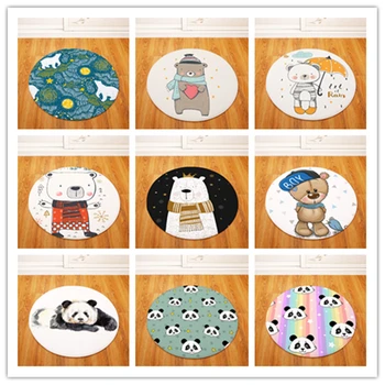 Modern Fashion Nordic Bear Round Chair/Table Desk Mat Living Room Bedroom Area Rug Decorative Carpet
Modern Fashion Nordic Bear Round Chair/Table Desk Mat Living Room Bedroom Area Rug Decorative Carpet