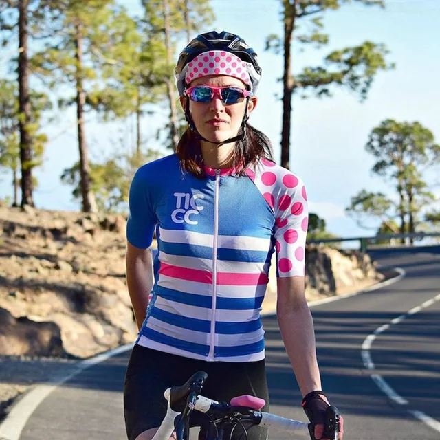 Summer Women's Cycling Jerseys Short Sleeve Cycling Shirts Women Bike Jeresy Bicycle Clothing Cycle Wear Ropa Maillot Ciclismo
Summer Women's Cycling Jerseys Short Sleeve Cycling Shirts Women Bike Jeresy Bicycle Clothing Cycle Wear Ropa Maillot Ciclismo