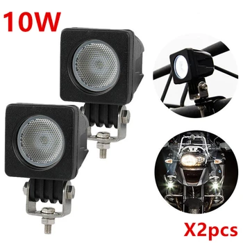 2pcs Motorcycle Accessories 10W Square Mini LED Work Light 12V 24V Car Auto SUV ATV 4WD 4X4 Offroad Motor Bikes Fog Headlamp
2pcs Motorcycle Accessories 10W Square Mini LED Work Light 12V 24V Car Auto SUV ATV 4WD 4X4 Offroad Motor Bikes Fog Headlamp