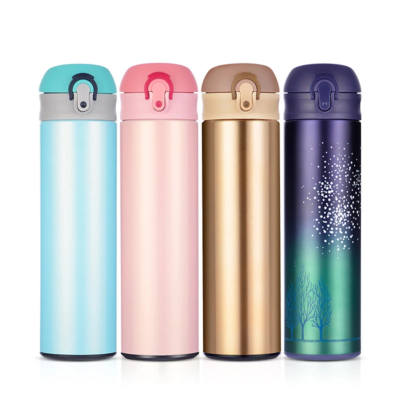 Leakproof Girls Water Bottle Stainless Steel Thermos Cup 350/500ML Portable Outdoor Travel Sport Camp Drinkware Tea Coffee Mug
Leakproof Girls Water Bottle Stainless Steel Thermos Cup 350/500ML Portable Outdoor Travel Sport Camp Drinkware Tea Coffee Mug
