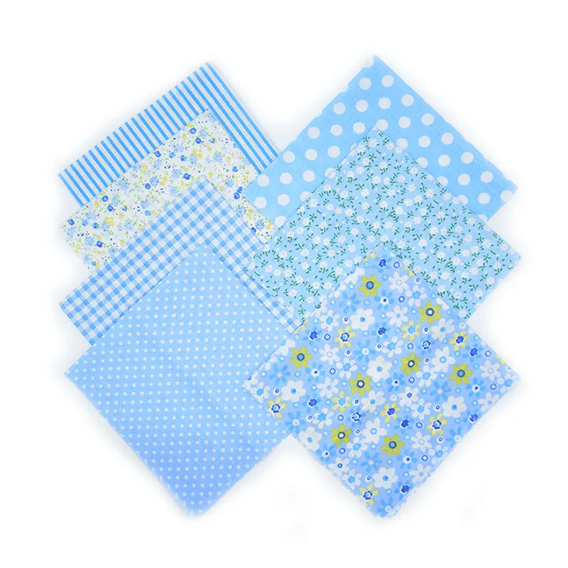 7Pcs Multi Style 50cmx50cm Cotton Fabric Printed Cloth Sewing Quilting Fabrics for Patchwork Needlework DIY Handmade Material
7Pcs Multi Style 50cmx50cm Cotton Fabric Printed Cloth Sewing Quilting Fabrics for Patchwork Needlework DIY Handmade Material