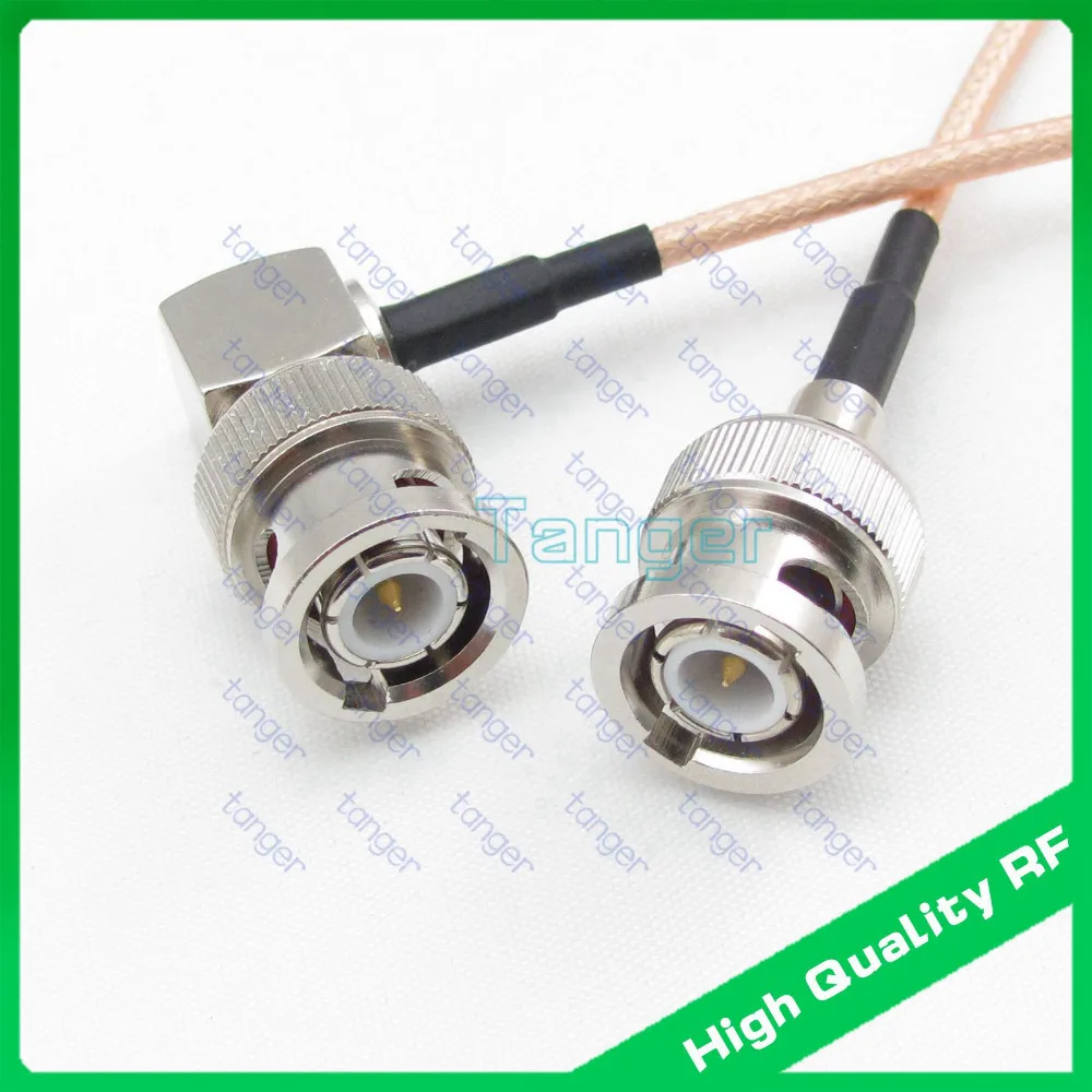 Hot Selling BNC male plug to BNC male plug right angle 50cm 20inch RG316 RF Coaxial Pigtail Low Loss cable high quality
Hot Selling BNC male plug to BNC male plug right angle 50cm 20inch RG316 RF Coaxial Pigtail Low Loss cable high quality