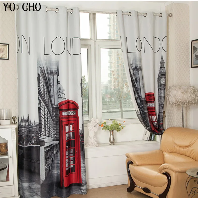 YO CHO 1 Painel Thick Readymade Christmas Valances Cheap Curtains Door Bedroom Blackout 3d Curtains For Living Room With London
YO CHO 1 Painel Thick Readymade Christmas Valances Cheap Curtains Door Bedroom Blackout 3d Curtains For Living Room With London