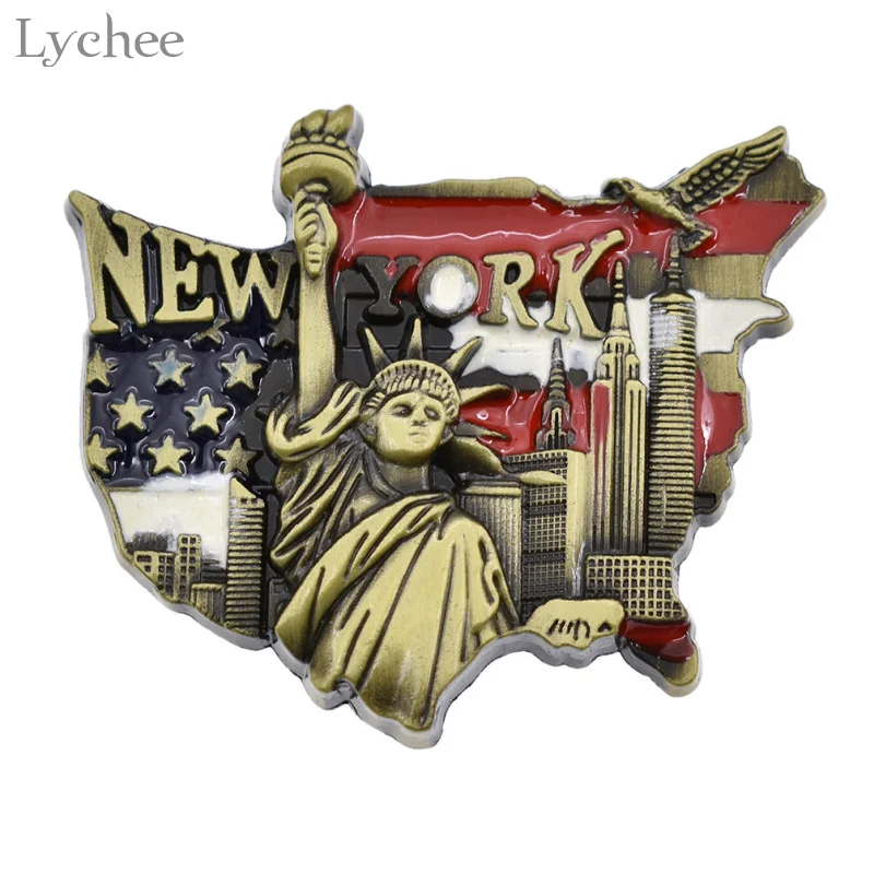 Lychee 1 Piece New York Pattern Fridge Magnet Cartoon Refrigerator Sticker DIY Handmade Home Decoration
Lychee 1 Piece New York Pattern Fridge Magnet Cartoon Refrigerator Sticker DIY Handmade Home Decoration