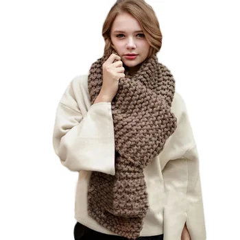 solid color thick wool scarf cross-border custom female autumn winter thick knitted scarf handmade couple winter scarf women
solid color thick wool scarf cross-border custom female autumn winter thick knitted scarf handmade couple winter scarf women
