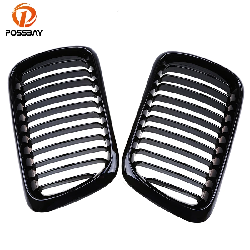 POSSBAY Front Hood Kidney Grille Grills Gloss Black for BMW 3-Series E36 323i/323ti/325i Compact 1996-2001 Facelift Car Styling
POSSBAY Front Hood Kidney Grille Grills Gloss Black for BMW 3-Series E36 323i/323ti/325i Compact 1996-2001 Facelift Car Styling