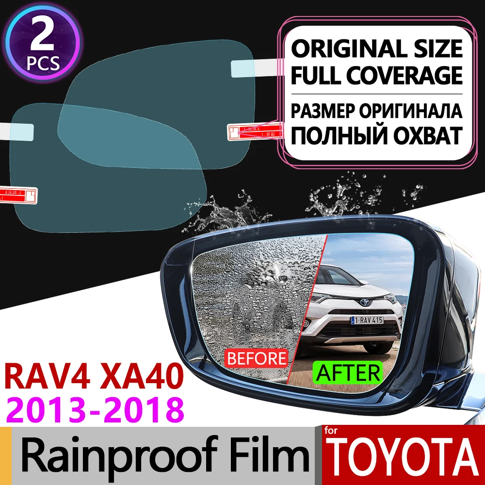 for Toyota Rav4 XA40 2013 - 2018 RAV 4 40 Full Cover Anti Fog Film Rearview Mirror Rainproof Anti-Fog Films Clean Accessories
for Toyota Rav4 XA40 2013 - 2018 RAV 4 40 Full Cover Anti Fog Film Rearview Mirror Rainproof Anti-Fog Films Clean Accessories