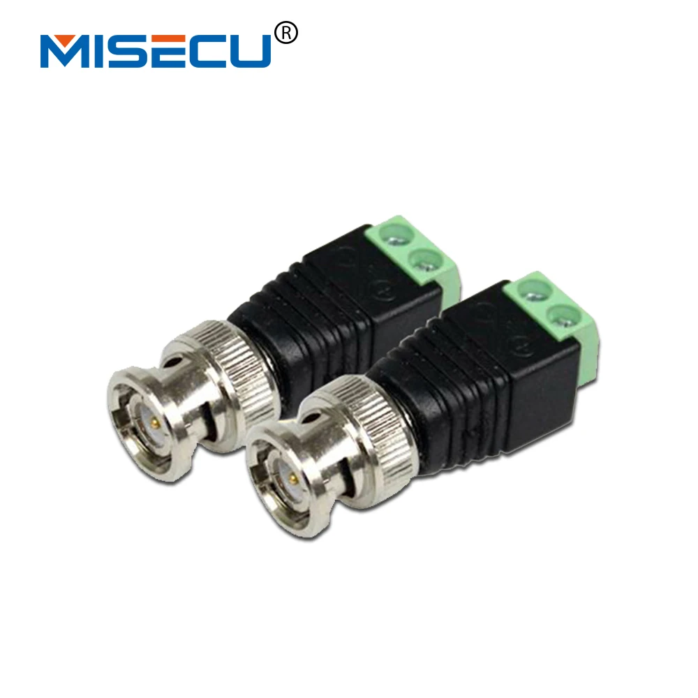 CCTV Coax CAT5 To Camera CCTV BNC UTP Video Balun Connector Adapter BNC Plug For CCTV System 100pcs
CCTV Coax CAT5 To Camera CCTV BNC UTP Video Balun Connector Adapter BNC Plug For CCTV System 100pcs
