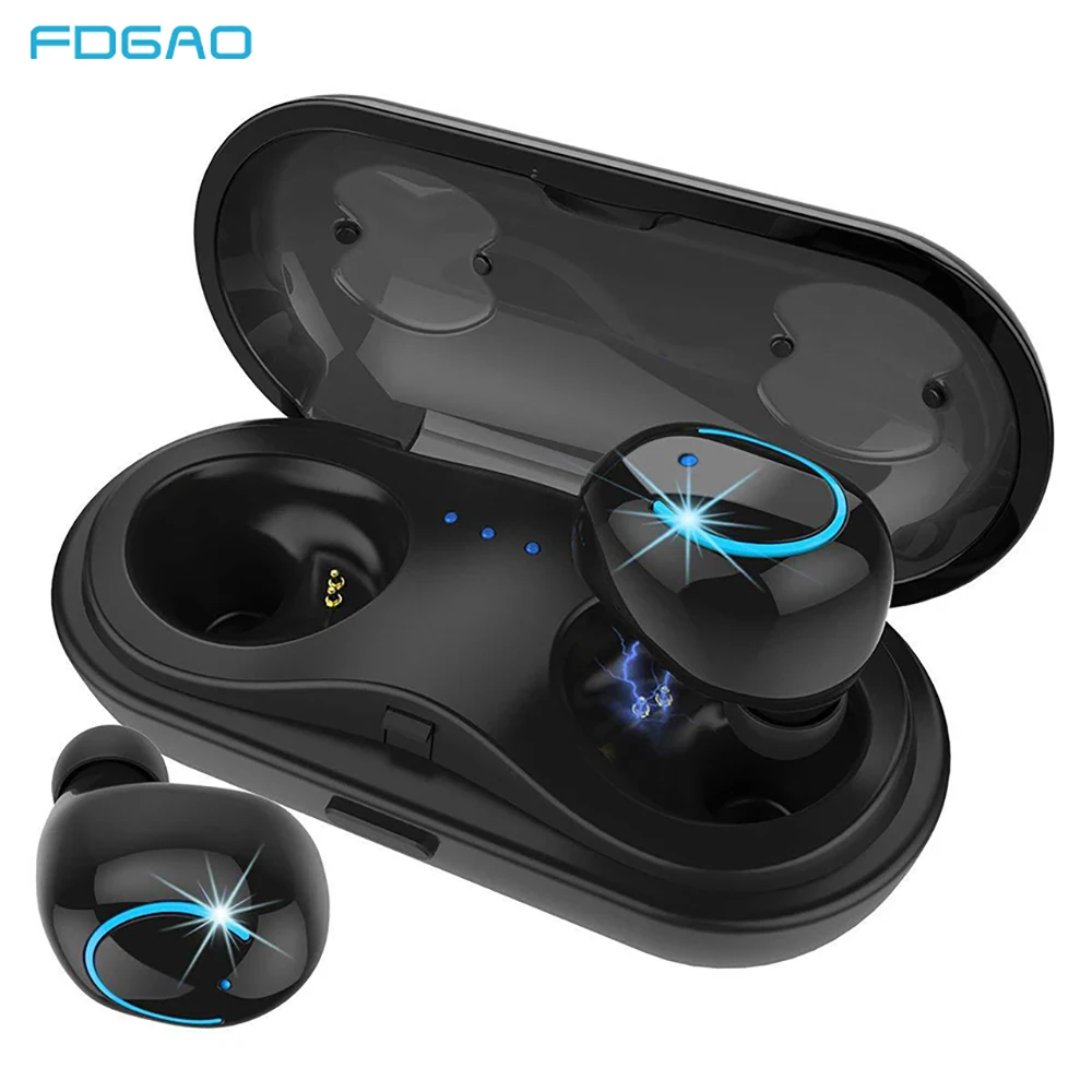 FDGAO Wireless Earphones TWS Bluetooth Earphones True Stereo Earbuds Sports Headset With Mic For Xiaomi Samsung iphone Huawei
FDGAO Wireless Earphones TWS Bluetooth Earphones True Stereo Earbuds Sports Headset With Mic For Xiaomi Samsung iphone Huawei