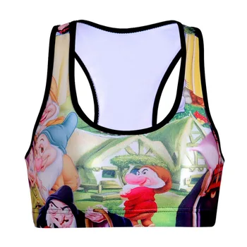 Women Snow White & Seven Dwarfs Fitness Short Vest Workout Wireless Underwear Seamless Stretch Tank Top Hiphop Soft Bra
Women Snow White & Seven Dwarfs Fitness Short Vest Workout Wireless Underwear Seamless Stretch Tank Top Hiphop Soft Bra