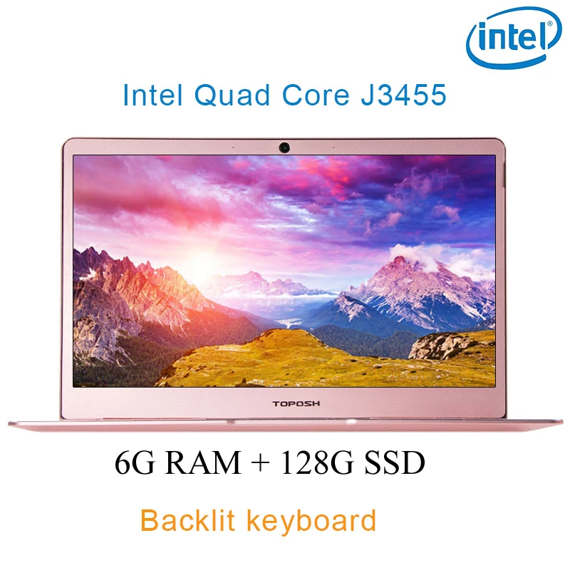 P9-02 Rose gold 6G RAM 128G SSD Intel Celeron J3455 15" Gaming laptop notebook desktop computer with Backlit keyboard
P9-02 Rose gold 6G RAM 128G SSD Intel Celeron J3455 15" Gaming laptop notebook desktop computer with Backlit keyboard