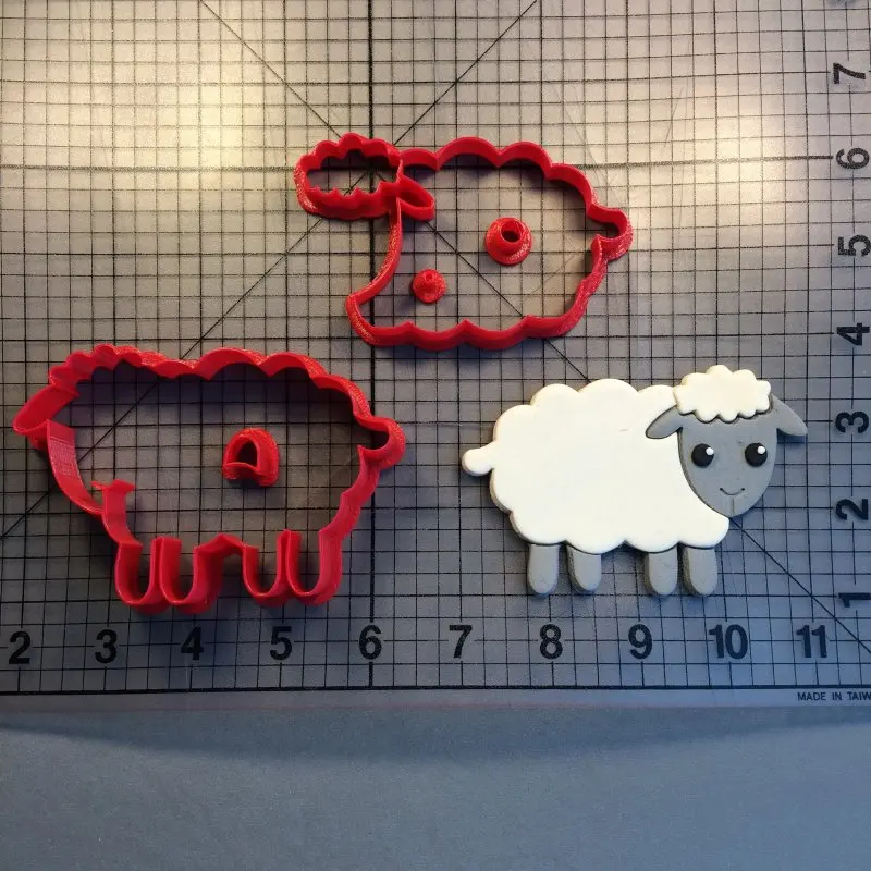 Cute Sheep Cookie Cutter Custom Made 3D Printed Cupcake Cutter Cake Decorating Tool Sheep Goat Fondant Baking Molds Kitchen Tool
Cute Sheep Cookie Cutter Custom Made 3D Printed Cupcake Cutter Cake Decorating Tool Sheep Goat Fondant Baking Molds Kitchen Tool