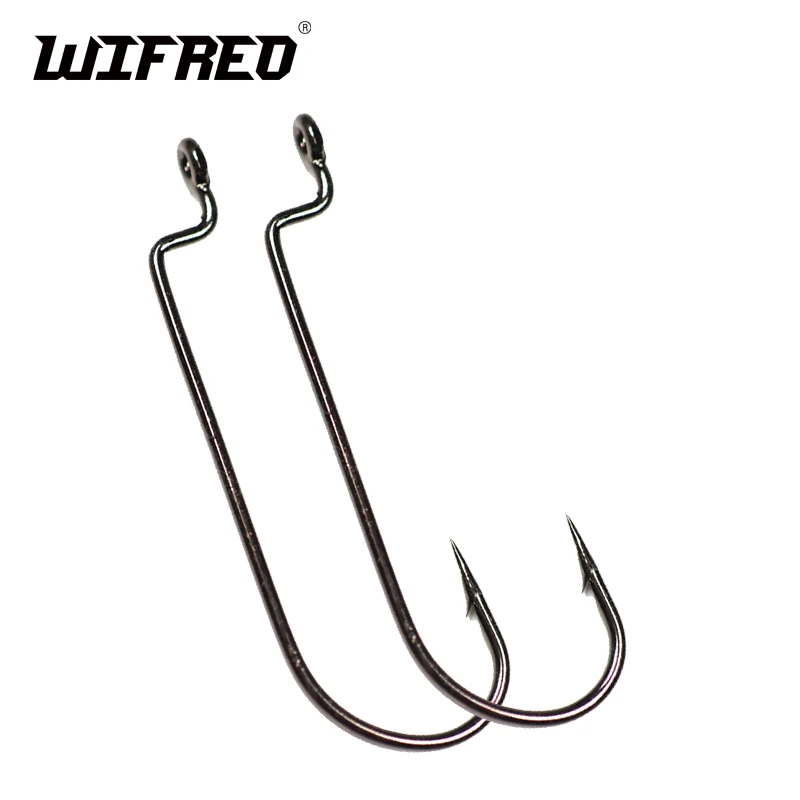 Wifreo 20PCS High Carbon Steel Soft Bait C Rig Hook Offset Shank Worm Hook Jig Rig Fishing Size 6 4 2 1 1/0 2/0 3/0 4/0
Wifreo 20PCS High Carbon Steel Soft Bait C Rig Hook Offset Shank Worm Hook Jig Rig Fishing Size 6 4 2 1 1/0 2/0 3/0 4/0
