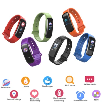 C1 Smart Watch Blood Pressure Fitness Tracker Waterproof Smart Band Heart Rate Monitor Smart Bracelet Sport Smartwatch Android
C1 Smart Watch Blood Pressure Fitness Tracker Waterproof Smart Band Heart Rate Monitor Smart Bracelet Sport Smartwatch Android