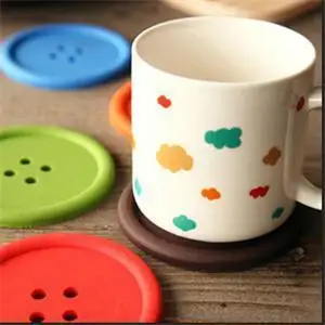 Creative Household Supplies Round Silicone Coasters Cute Button Coasters Cup Mat Random Color Drop Shipping 1Pcs
Creative Household Supplies Round Silicone Coasters Cute Button Coasters Cup Mat Random Color Drop Shipping 1Pcs