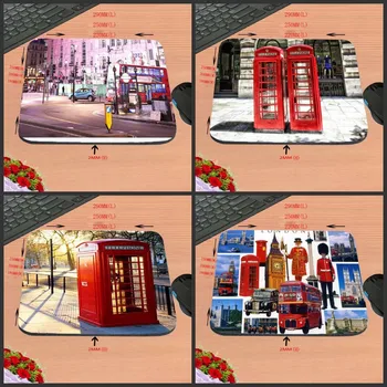 DIY Red Telephone Box Type Non-slip Rectangular Durable Computer Mouse Pad, Decorate Your Desk Design as a Gift
DIY Red Telephone Box Type Non-slip Rectangular Durable Computer Mouse Pad, Decorate Your Desk Design as a Gift