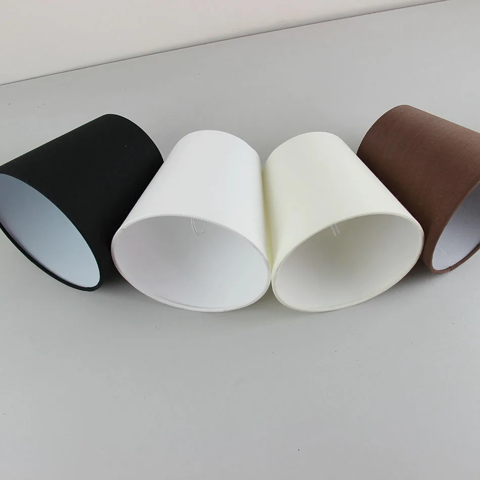 2PCS DIY 14cm/5.51inch White Black Brown off white color Lampshades for lamp, Clip on
2PCS DIY 14cm/5.51inch White Black Brown off white color Lampshades for lamp, Clip on