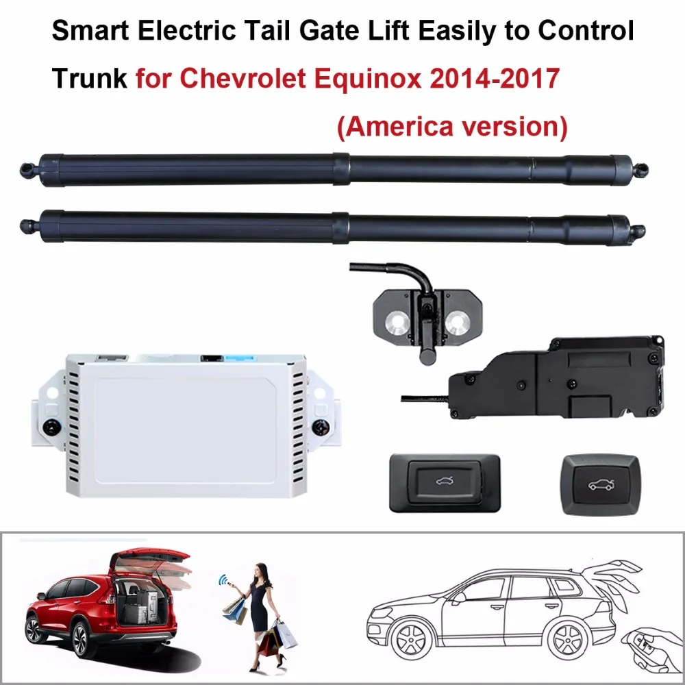Smart Auto Electric Tail Gate Lift for Chevrolet Equinox 2014-2017 Control Set Height Avoid Pinch With Latch
Smart Auto Electric Tail Gate Lift for Chevrolet Equinox 2014-2017 Control Set Height Avoid Pinch With Latch