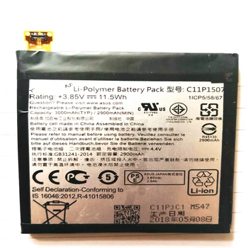 3000 mah C11P1507 cell phone Battery for ASUS zenfone zoom ZX551ML Z00XS ZX551 Z00XSB with repair tools for gift 
3000 mah C11P1507 cell phone Battery for ASUS zenfone zoom ZX551ML Z00XS ZX551 Z00XSB with repair tools for gift