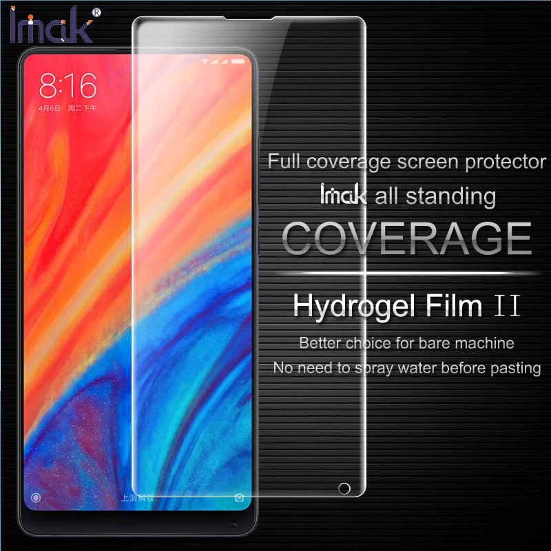 Hidrogel IMAK for Xiaomi Mi Mix 2s Soft Clearer Hydrogel Film II Full Cover Back Protector Phone | Мобильные телефоны и