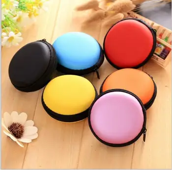 Earphone Storage Box Bag SD Card Hold Case Carrying Hard Round Zipper Bag 6 Color 500pcs/lot
Earphone Storage Box Bag SD Card Hold Case Carrying Hard Round Zipper Bag 6 Color 500pcs/lot