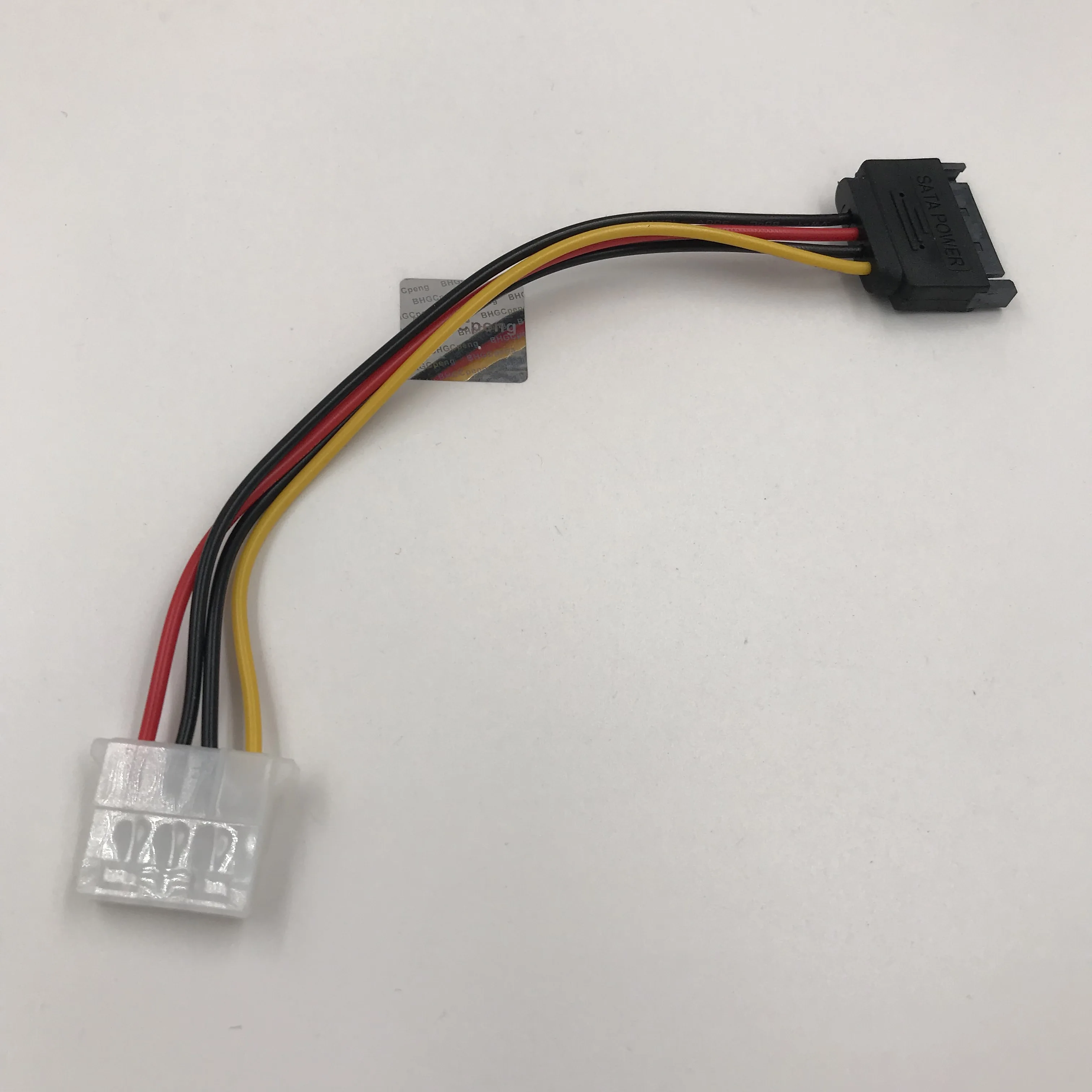 2 Pieces SATA to IDE Power Cable 15Pin Female to Molex IDE 4pin Male Adapter Power Supply Hard Drive Data Cable High Quality
2 Pieces SATA to IDE Power Cable 15Pin Female to Molex IDE 4pin Male Adapter Power Supply Hard Drive Data Cable High Quality