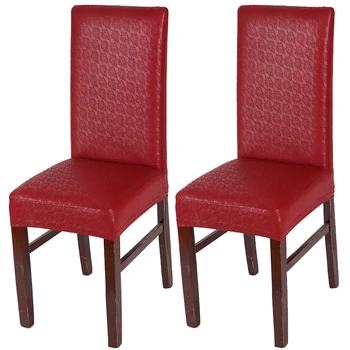 2 Pcs/Set Leather Chair Cover Dining Chair Adjustable Stretch Waterproof Oilproof Lace Print Chair Covers Dining Seat Covers
2 Pcs/Set Leather Chair Cover Dining Chair Adjustable Stretch Waterproof Oilproof Lace Print Chair Covers Dining Seat Covers