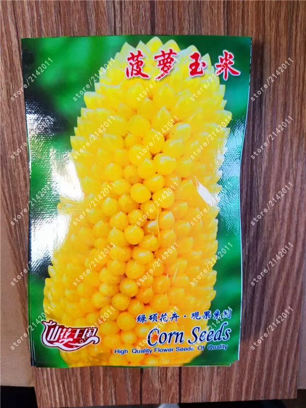 True Pineapple corn Fruits and vegetables yellow corn for home garden 100% real factory package
True Pineapple corn Fruits and vegetables yellow corn for home garden 100% real factory package