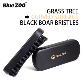 Blue ZOO Grass Tree Black Oval Bristle Brush Men Curved Surface Beard Comb Moustache Care Supplies
Blue ZOO Grass Tree Black Oval Bristle Brush Men Curved Surface Beard Comb Moustache Care Supplies