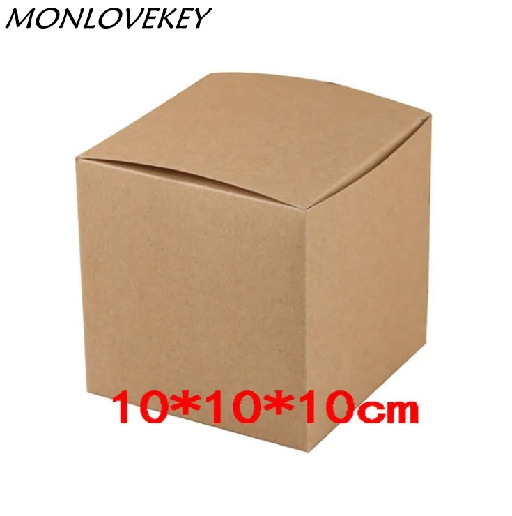 Big Size 10*10*10cm Large Kraft Paper Gift Box for Jewelry Pearl Candy gift Box Cake Cookies Chocolate Package Packing Box
Big Size 10*10*10cm Large Kraft Paper Gift Box for Jewelry Pearl Candy gift Box Cake Cookies Chocolate Package Packing Box