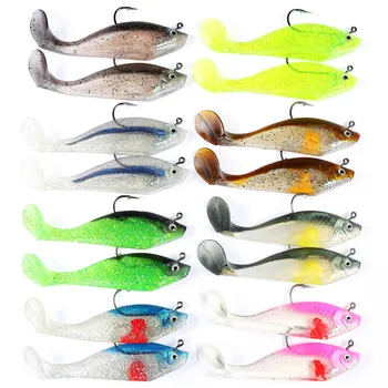 16PCS Mizugiwa Shad Soft Bait 5" Fish Fishing Lure Shad Manual Silicone Bass Minnow Swimbait Plastic Lure Pike Crank Pasca Peche
16PCS Mizugiwa Shad Soft Bait 5" Fish Fishing Lure Shad Manual Silicone Bass Minnow Swimbait Plastic Lure Pike Crank Pasca Peche