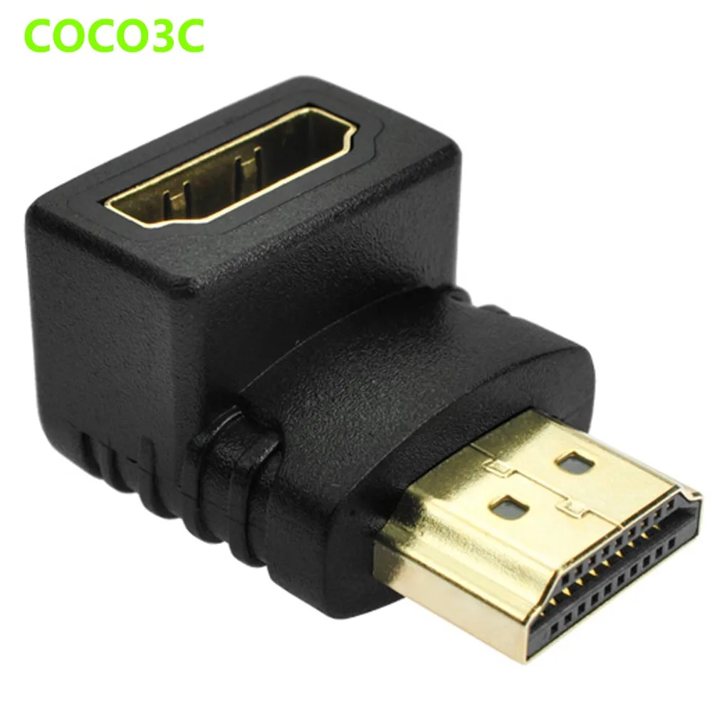 Free Shipping Right Angle HDMI Male to Female port Adapter 90 degree L shape HDMI converter for HDTV 1080P
Free Shipping Right Angle HDMI Male to Female port Adapter 90 degree L shape HDMI converter for HDTV 1080P