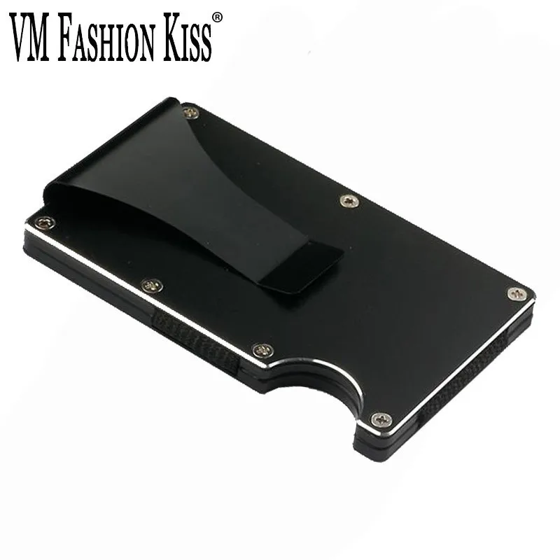 VM FASHION KISS New Men Business Metal Wallet Ultra-thin Rfid Aluminum Alloy Minimalist Wallet Credit Card Case Holder Wallets
VM FASHION KISS New Men Business Metal Wallet Ultra-thin Rfid Aluminum Alloy Minimalist Wallet Credit Card Case Holder Wallets